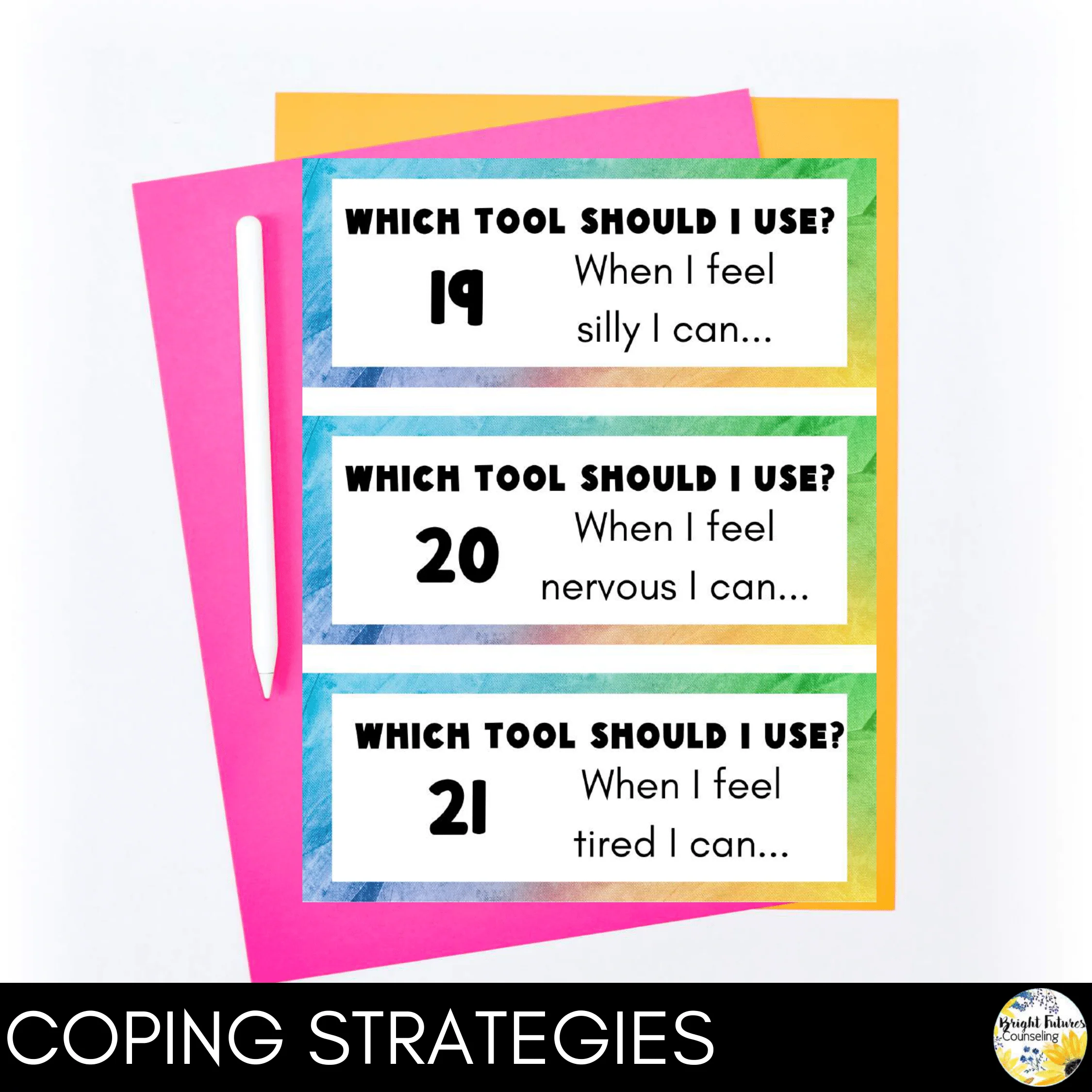 Self-Regulation Scoot Game - Elementary School Counseling Game - Image 6