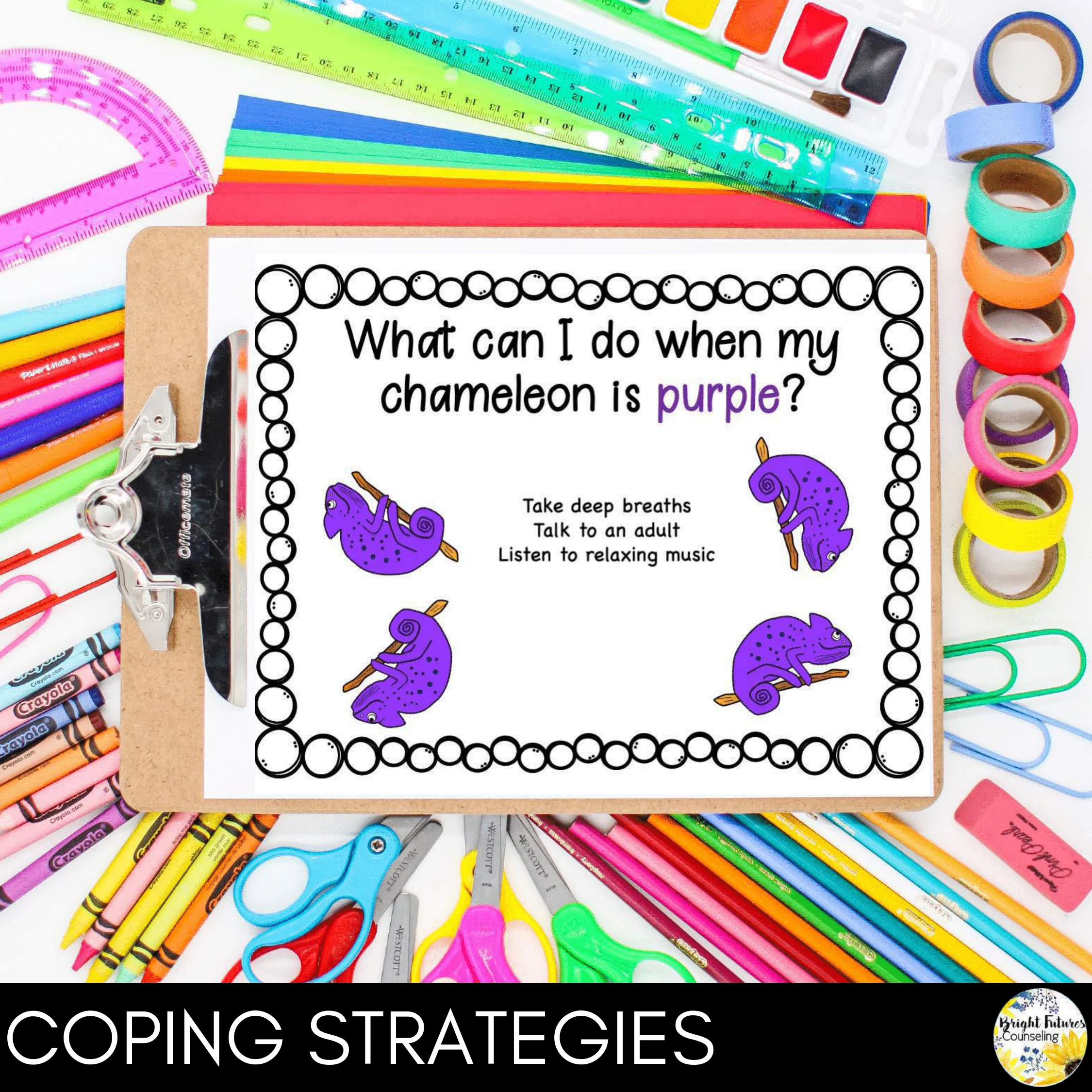 Self-Regulation SUPER BUNDLE Self-Regulation School Counseling Activities - Image 13