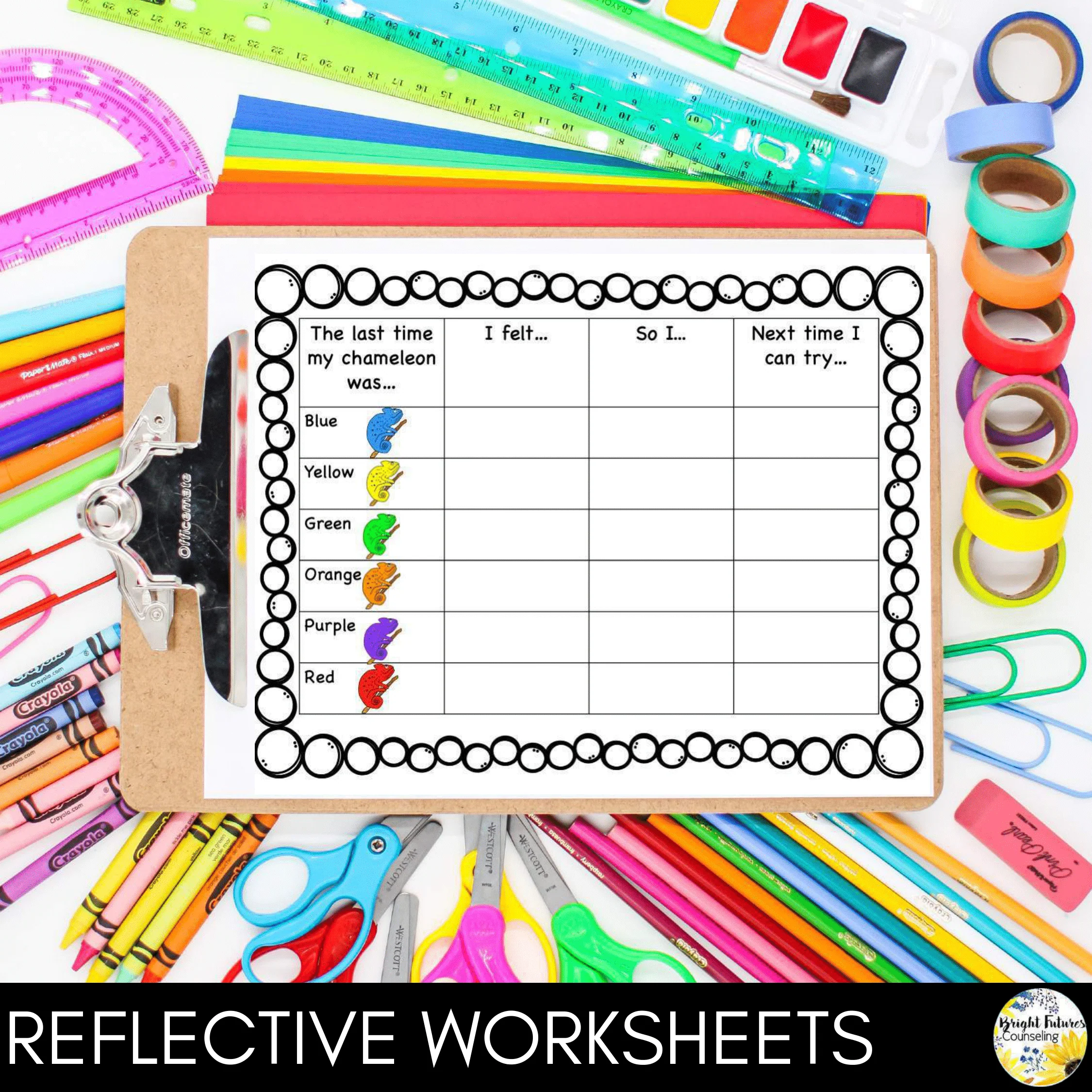 Self-Regulation SUPER BUNDLE Self-Regulation School Counseling Activities - Image 17