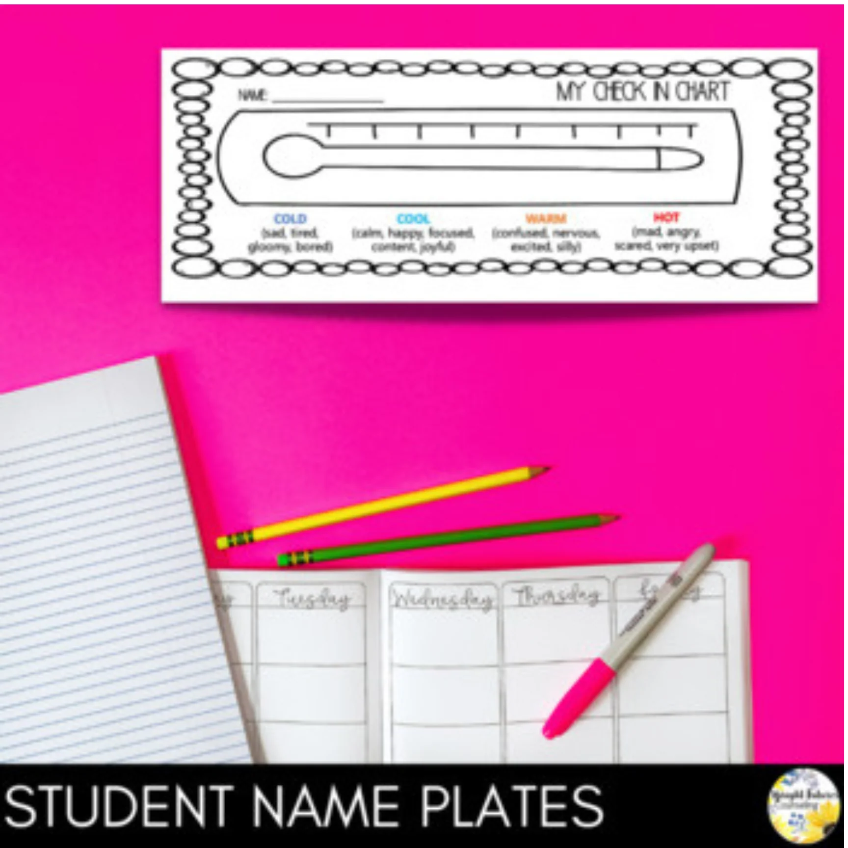 Self-Regulation SUPER BUNDLE Self-Regulation School Counseling Activities - Image 2