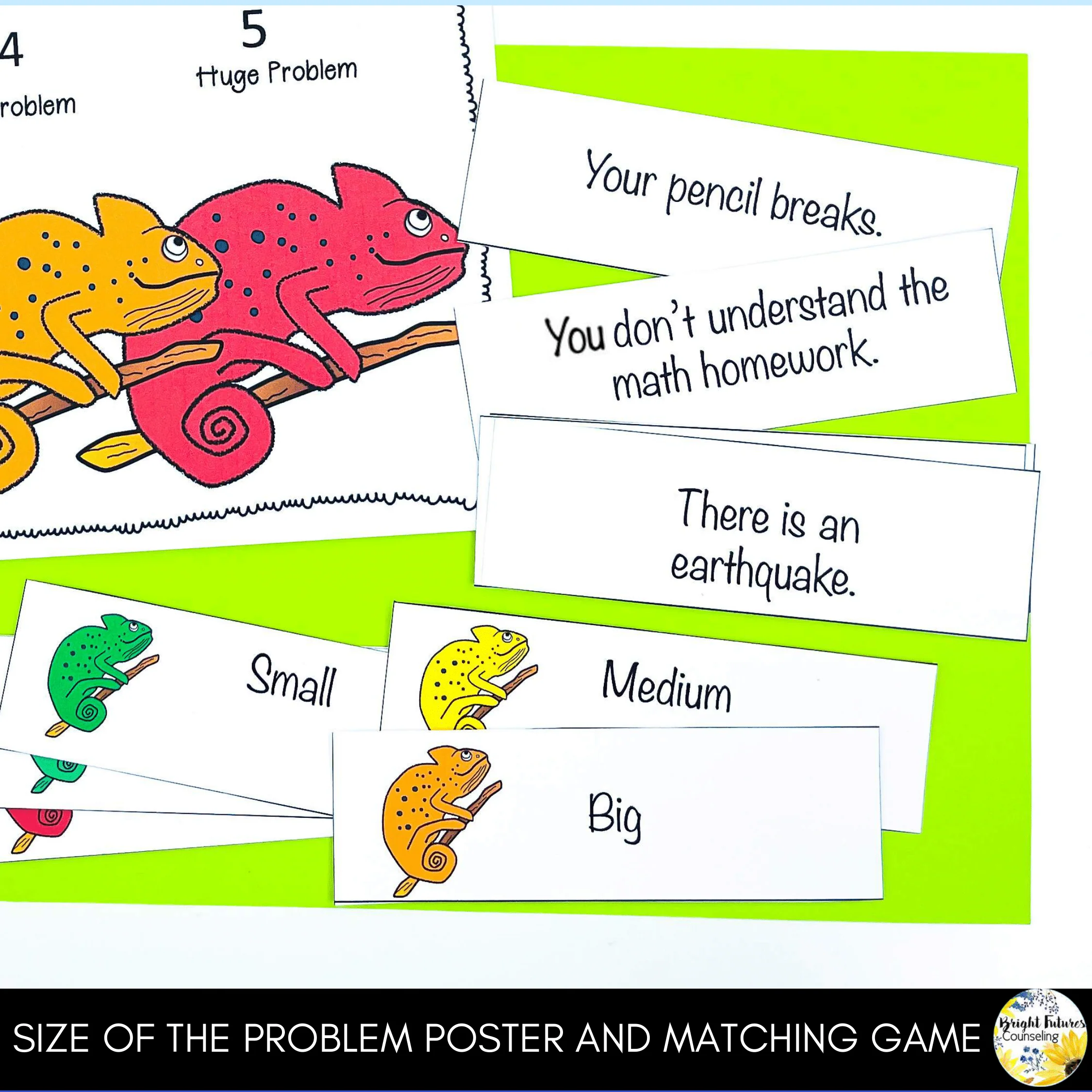 Counseling Activities for Self-Regulation and Size of the Problem and Reaction - Image 3