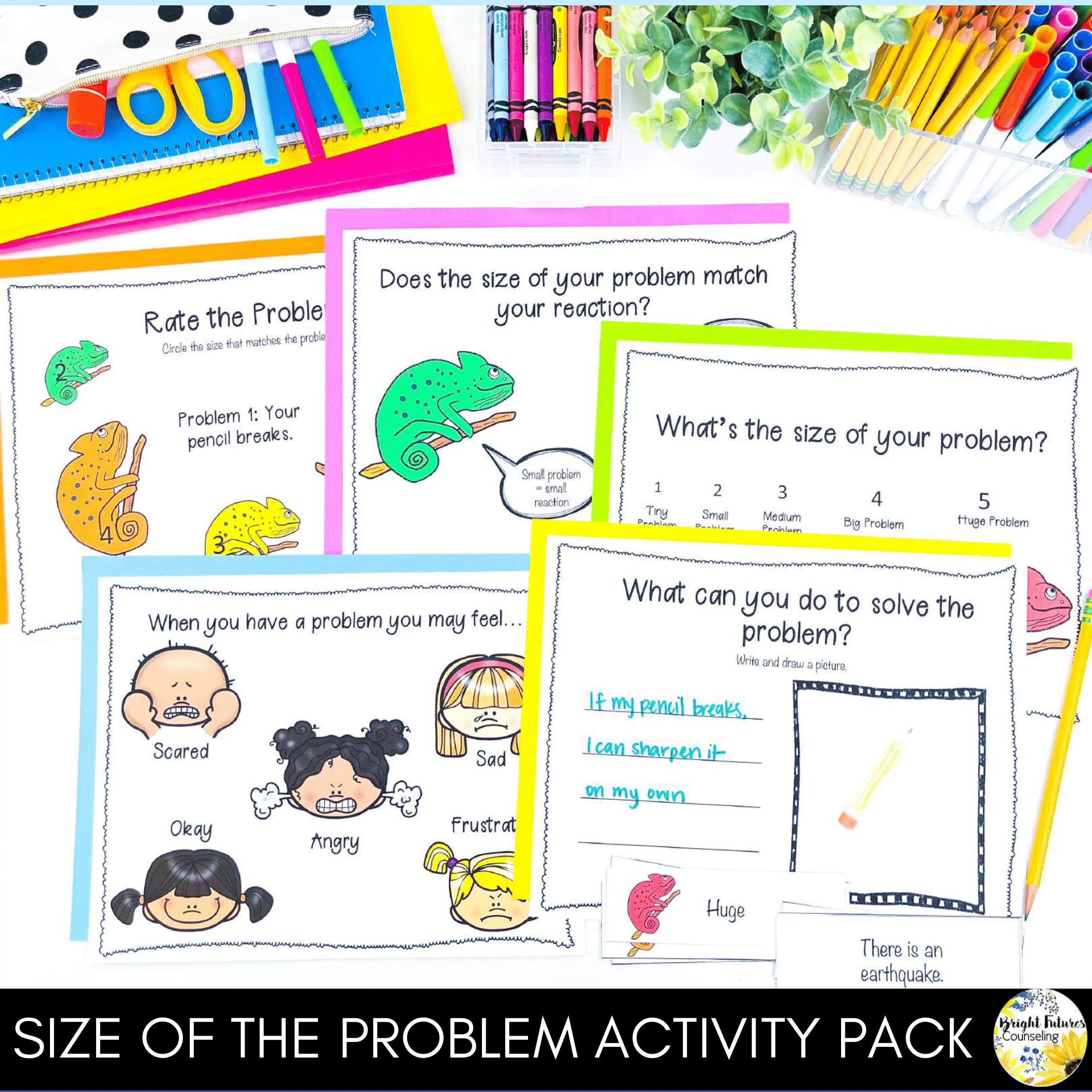 Counseling Activities for Self-Regulation and Size of the Problem and Reaction - Image 4