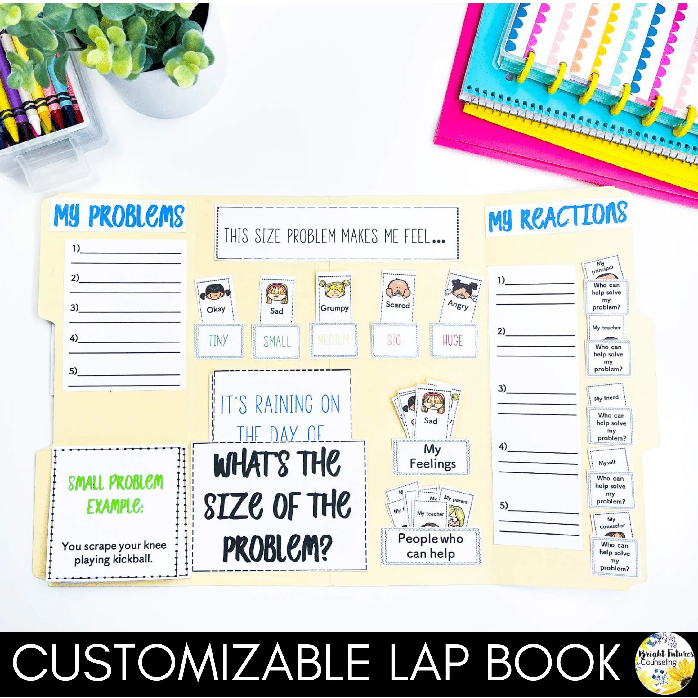 Size of the Problem Counseling Lap Book - Image 2