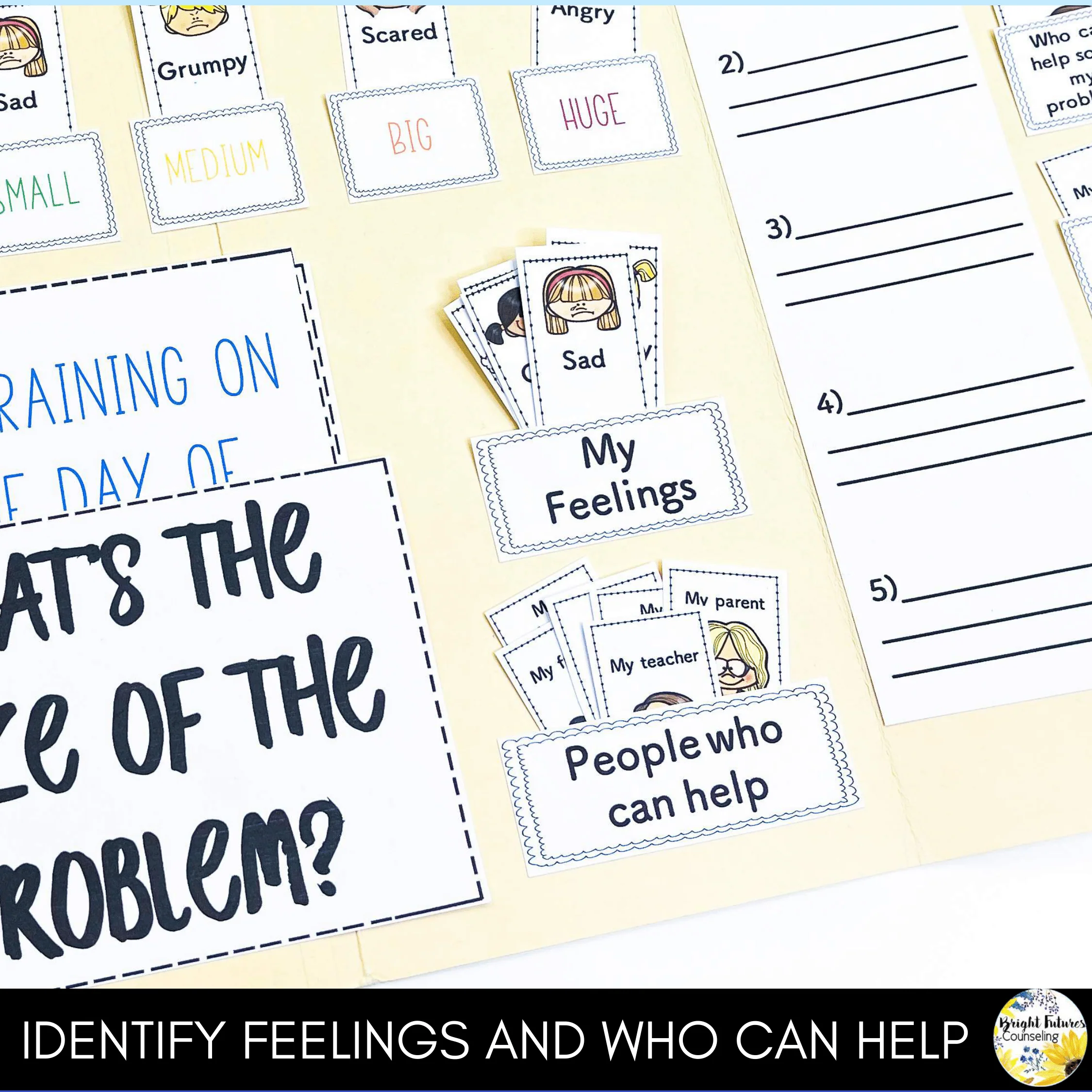 Size of the Problem Counseling Lap Book - Image 4