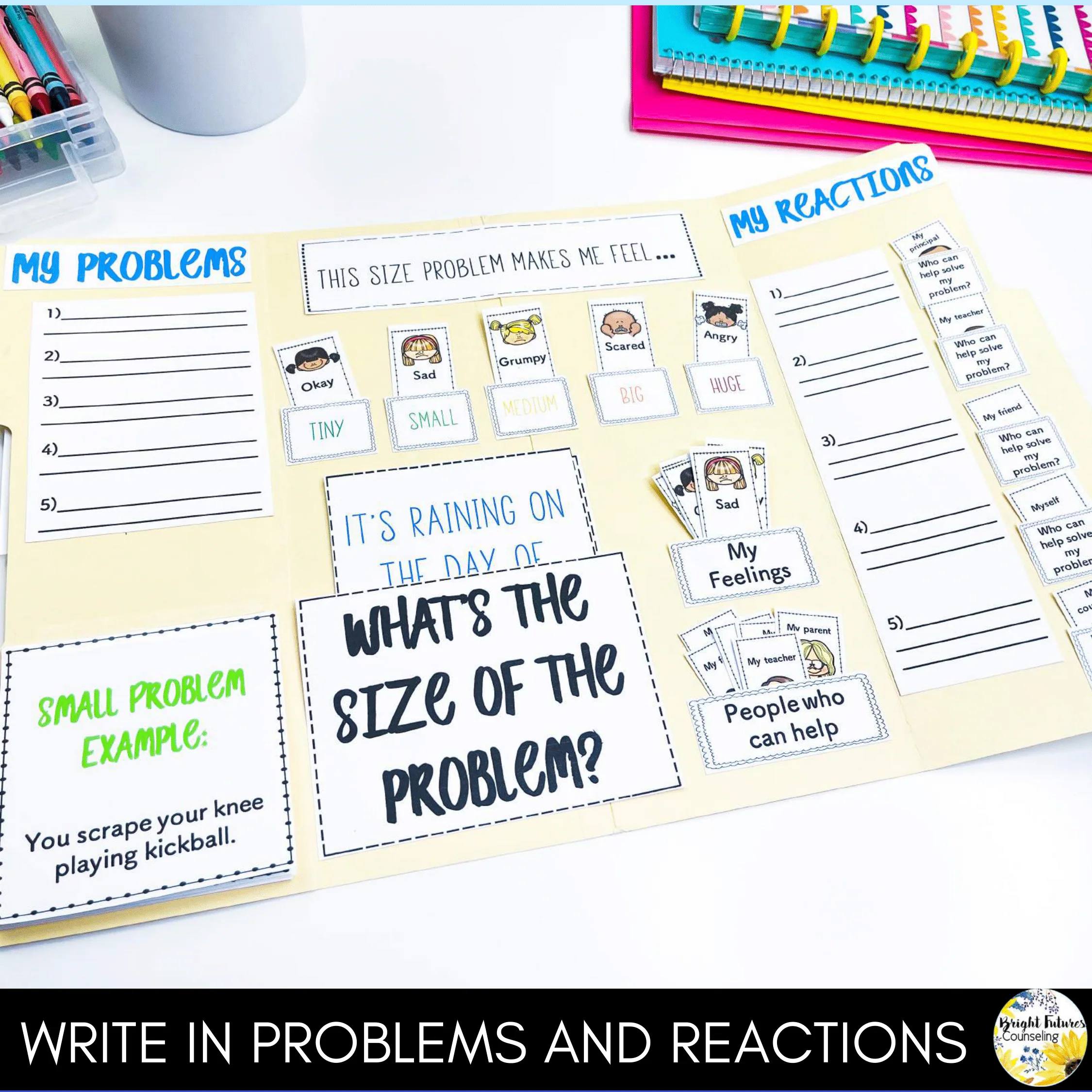 Size of the Problem Counseling Lap Book - Image 5