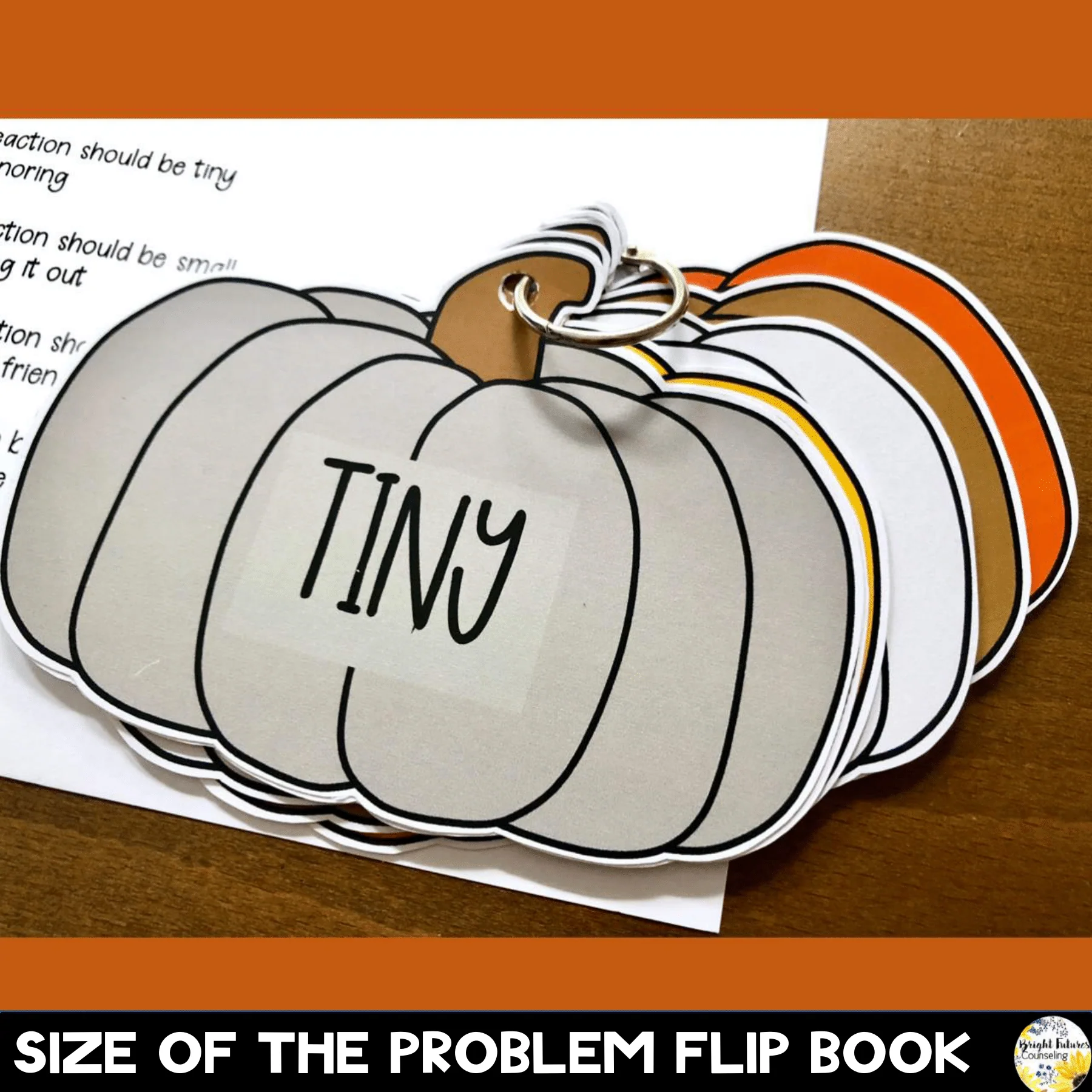 Size of the Problem Pumpkins Fall Bundle + SEL Fall Boom Cards Digital Game - Image 3