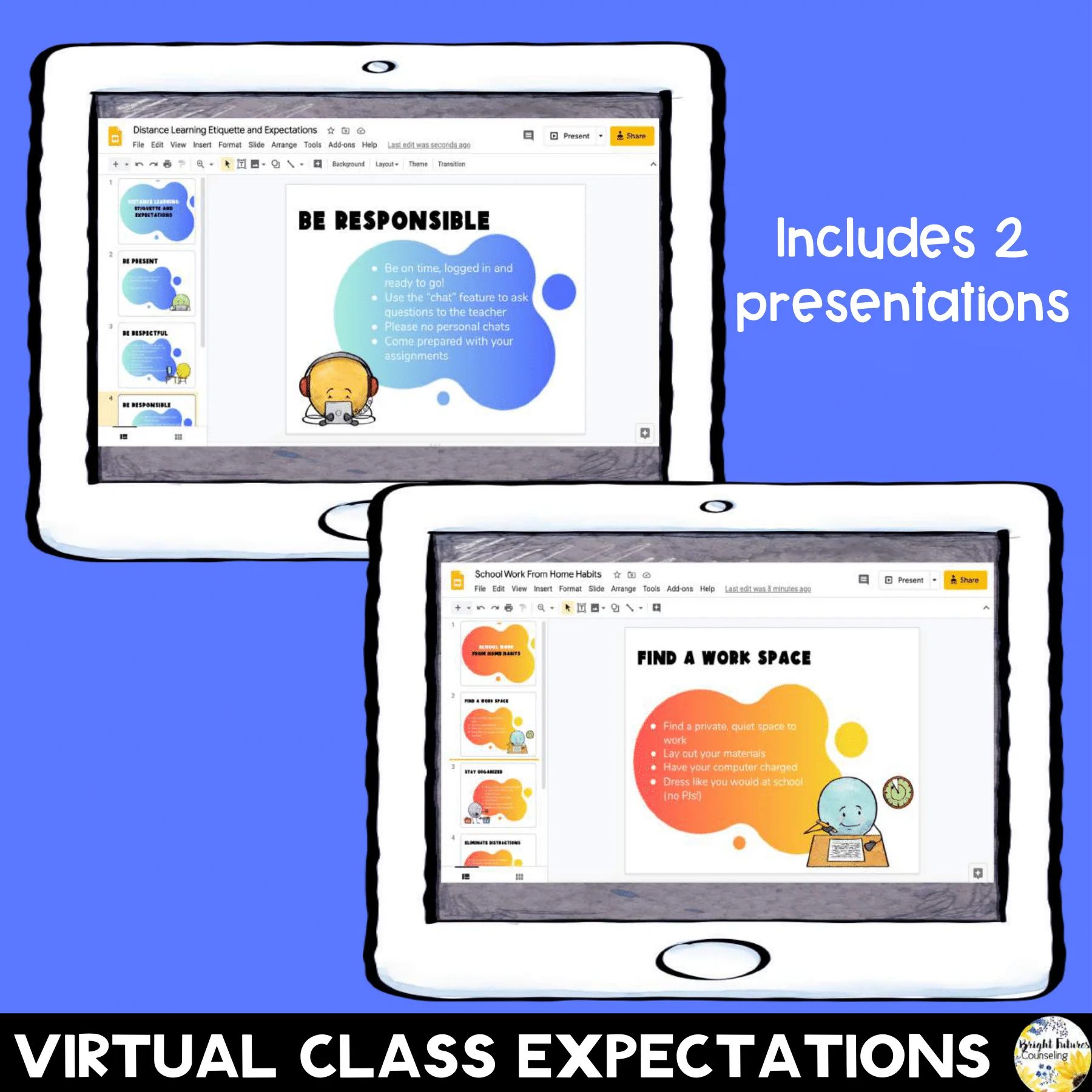 Social Distancing Back to School Bundle - Boom Cards & Google Slides - Image 3