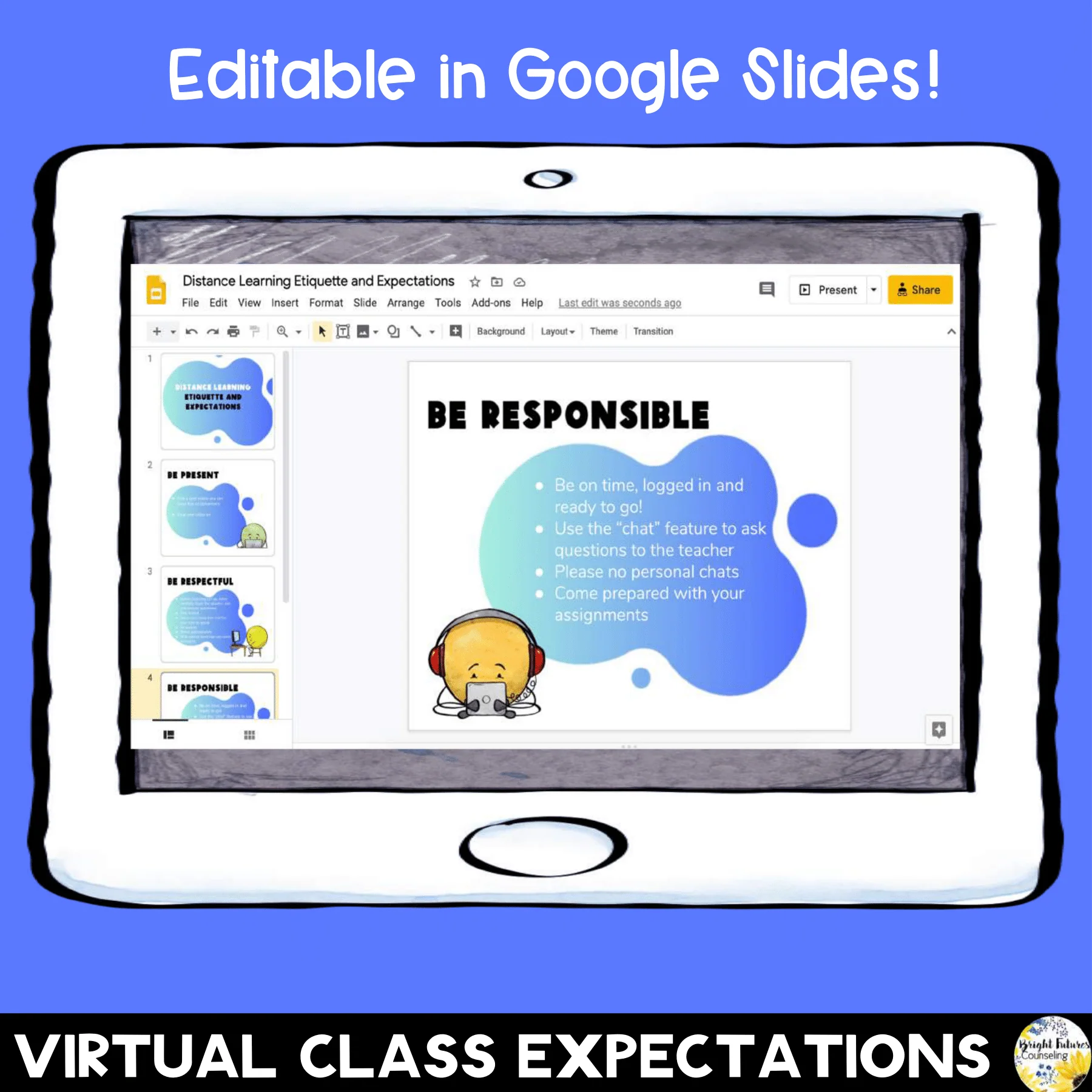 Social Distancing Back to School Bundle - Boom Cards & Google Slides - Image 4