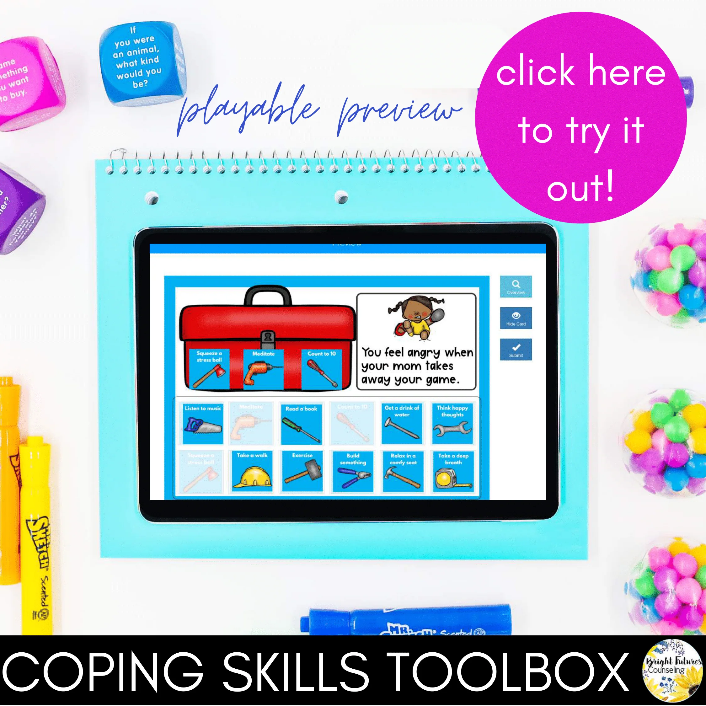 Social Emotional Learning BOOM CARD Bundle - Digital SEL Activities and Games - Image 2