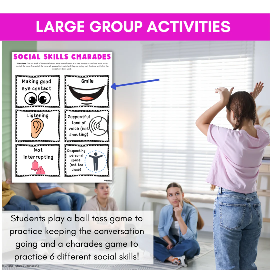 Social Skills Activities & Lesson - Conversing with Others Social Skills Games - Image 10