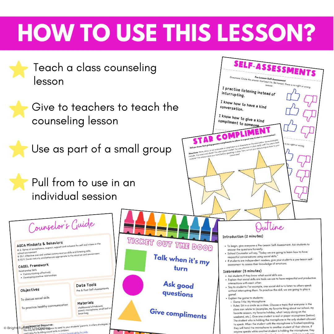 Social Skills Activities & Lesson - Conversing with Others Social Skills Games - Image 13