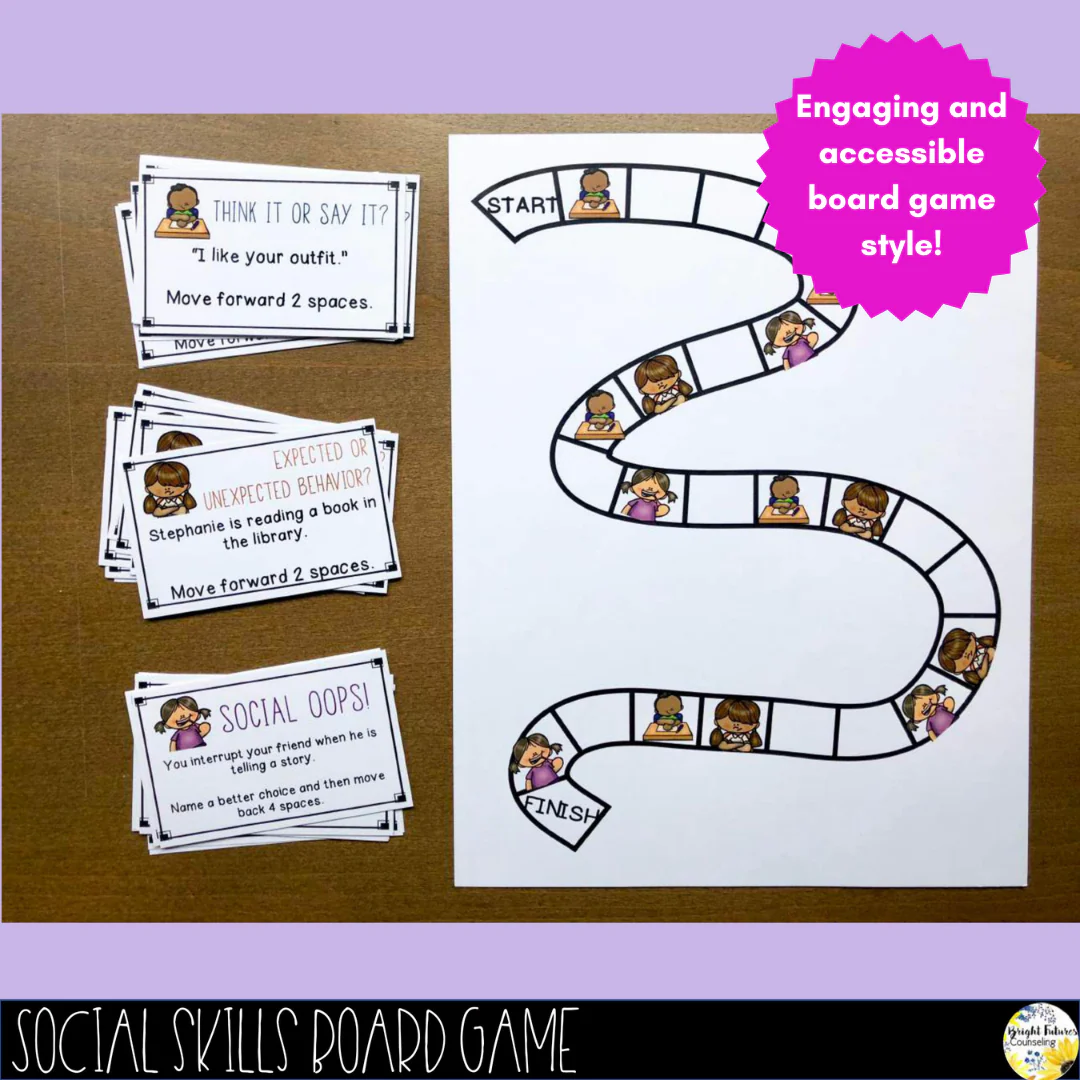 Social Skills Board Game with Digital Version - Image 4