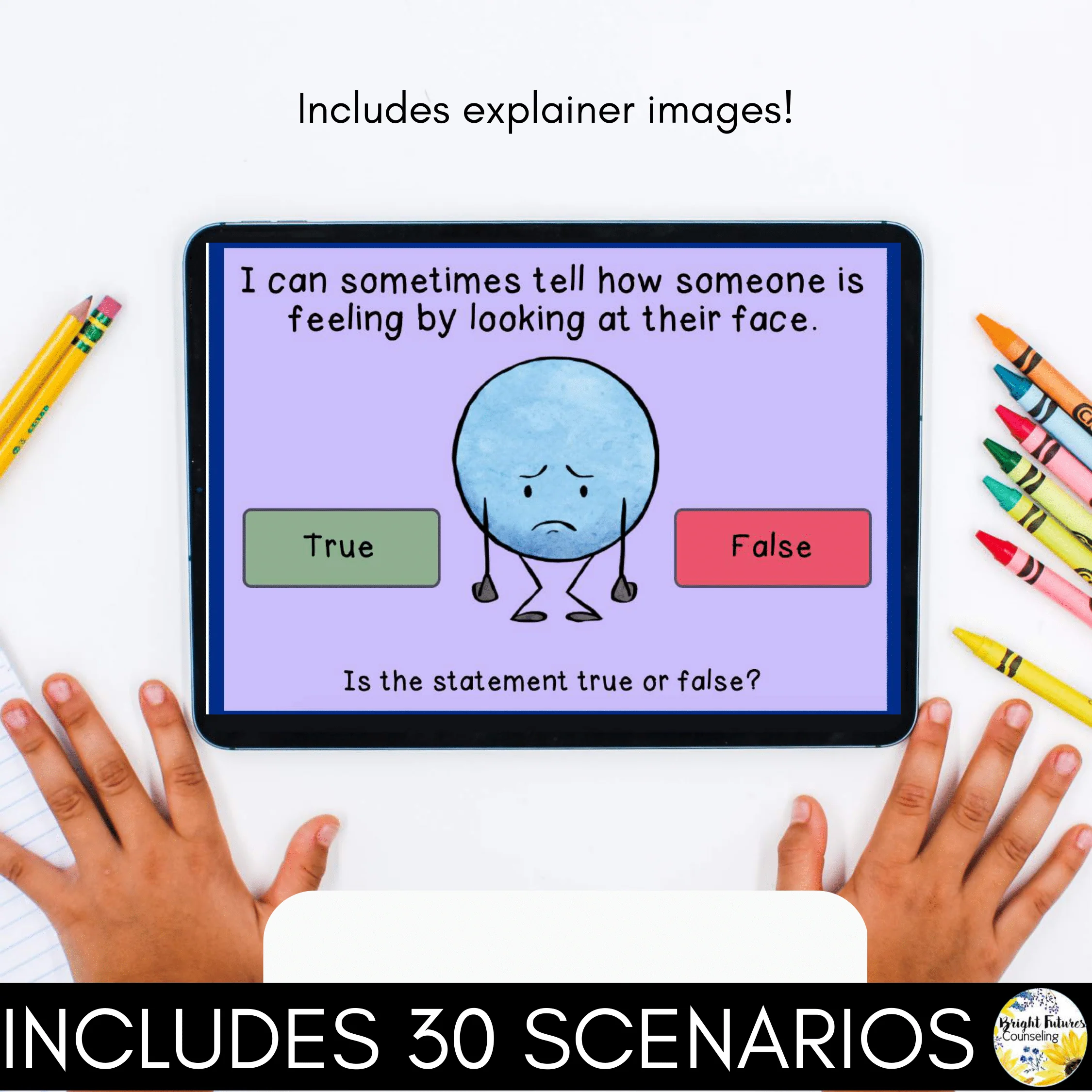 Social Skills BOOM CARDS - Digital Social Skills Game - Image 4