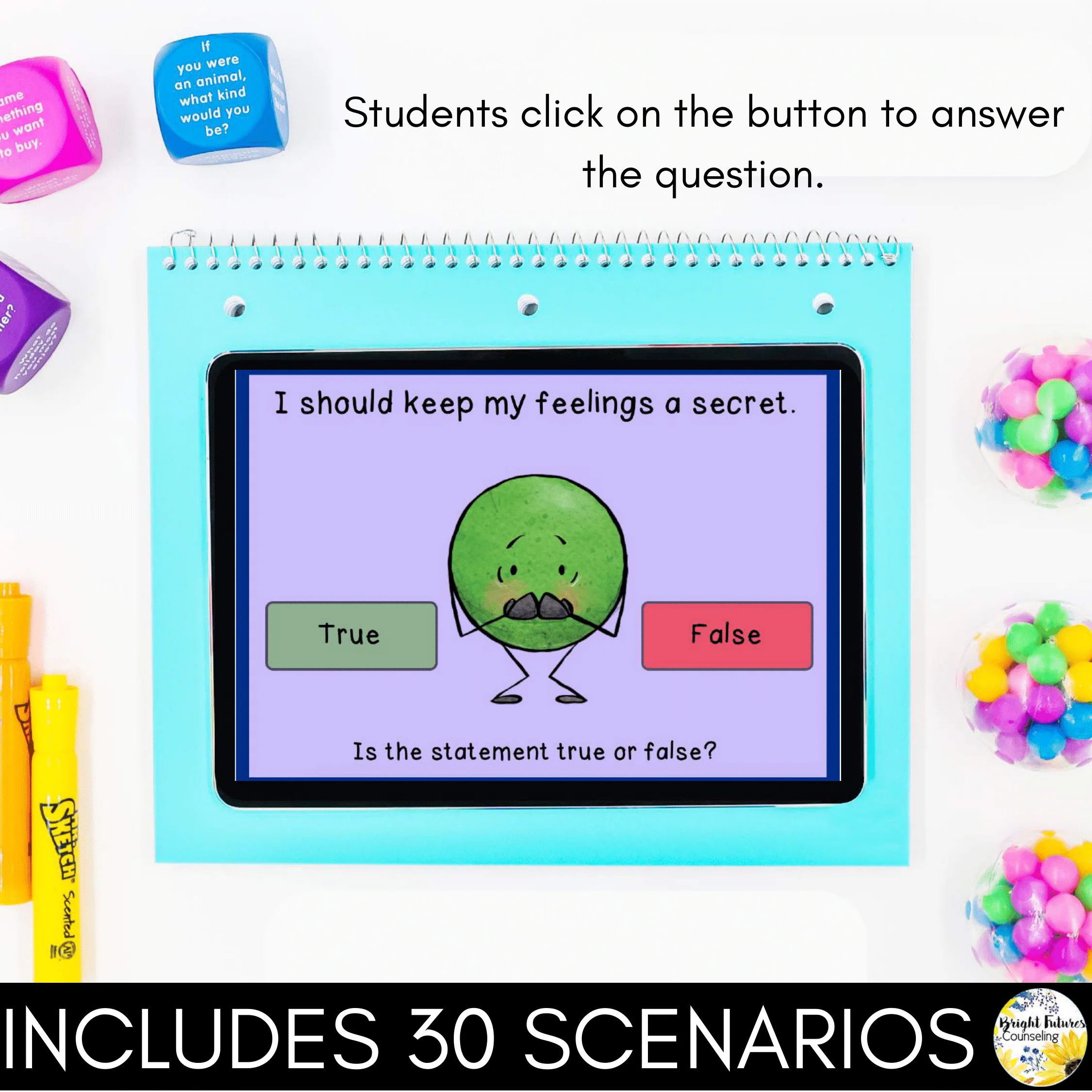 Social Skills BOOM CARDS - Digital Social Skills Game - Image 6