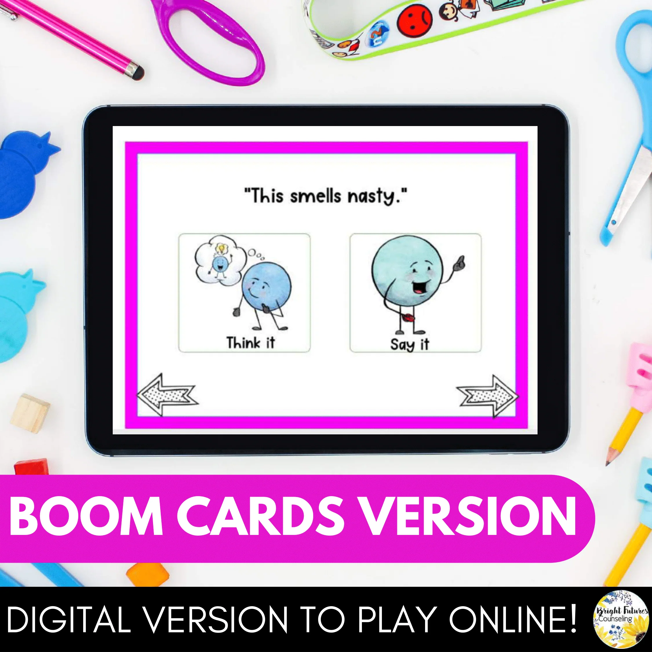 Social Skills Elementary Counseling SEL Game - Social Filters: Print & Digital - Image 4