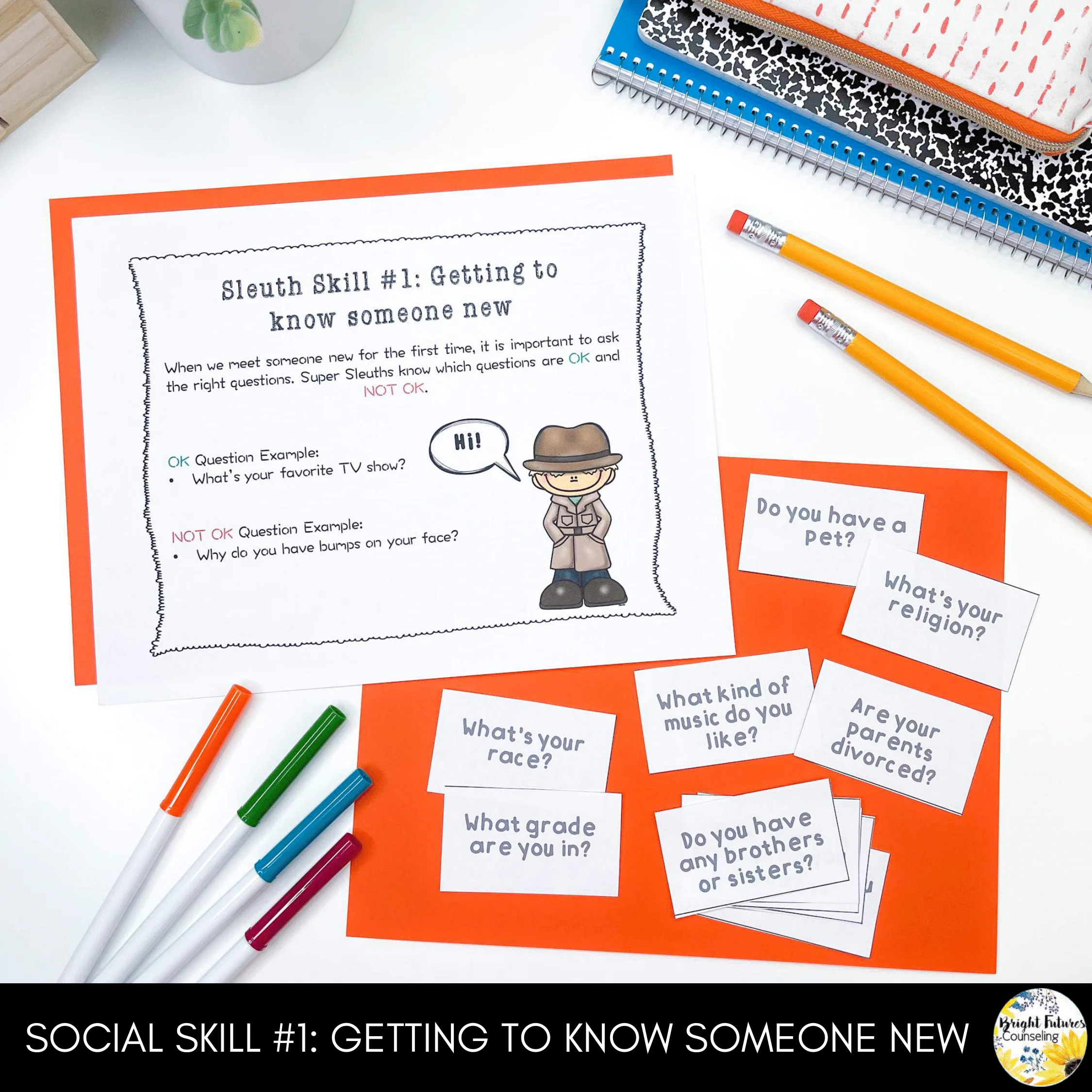 Social Skills Counseling Group - 10 Weeks of Activities, Games, Lessons & more! - Image 5