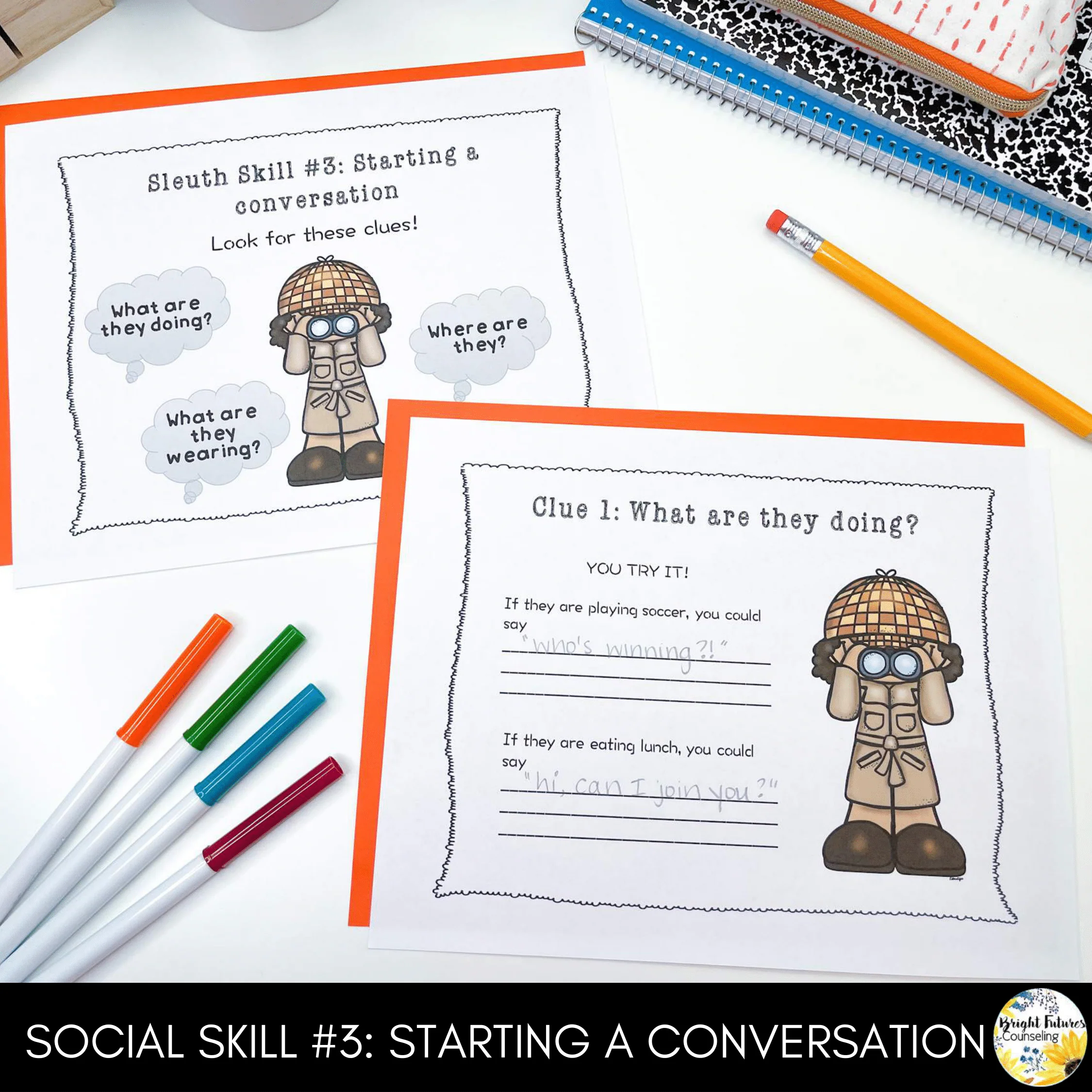 Social Skills Counseling Group - 10 Weeks of Activities, Games, Lessons & more! - Image 7