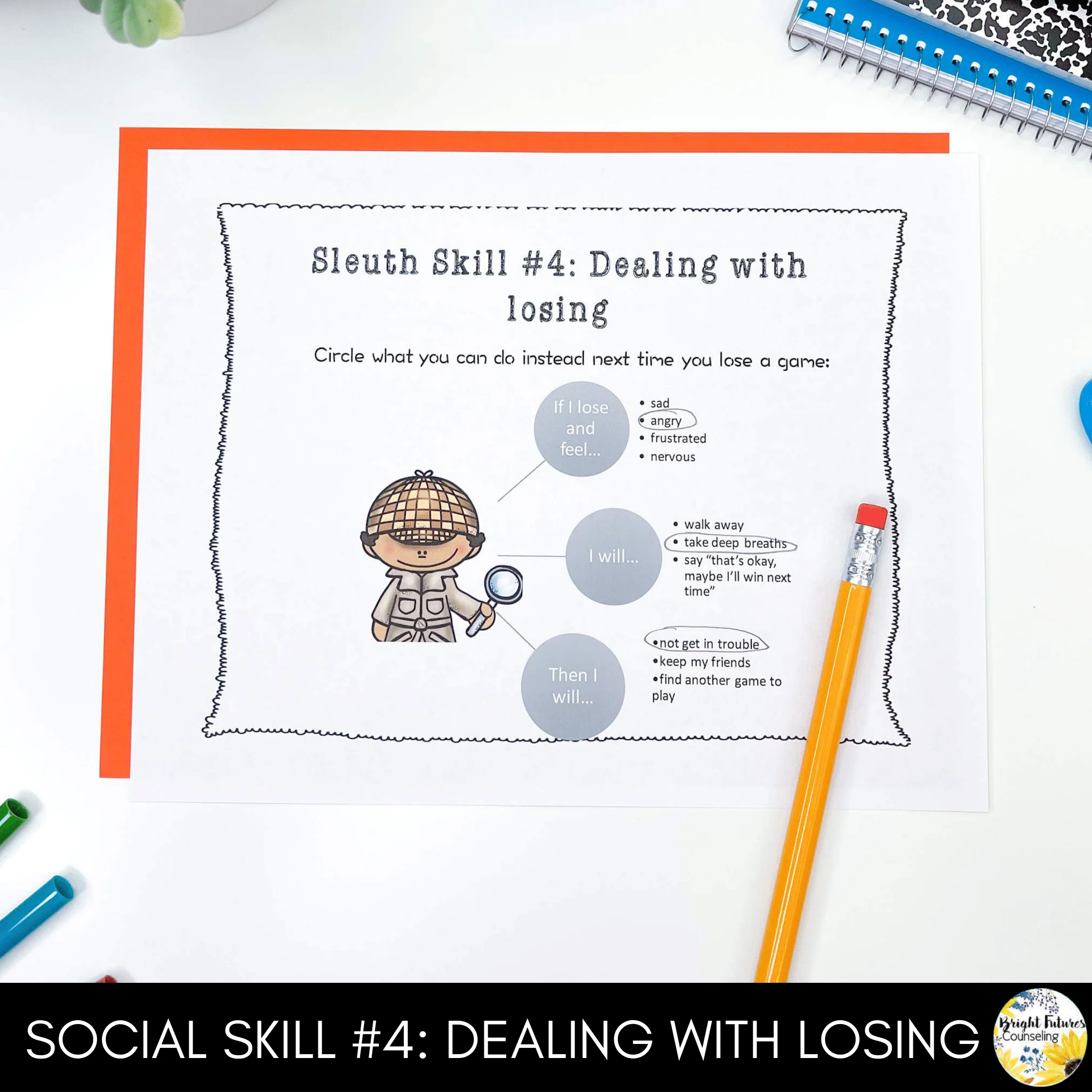 Social Skills Counseling Group - 10 Weeks of Activities, Games, Lessons & more! - Image 8