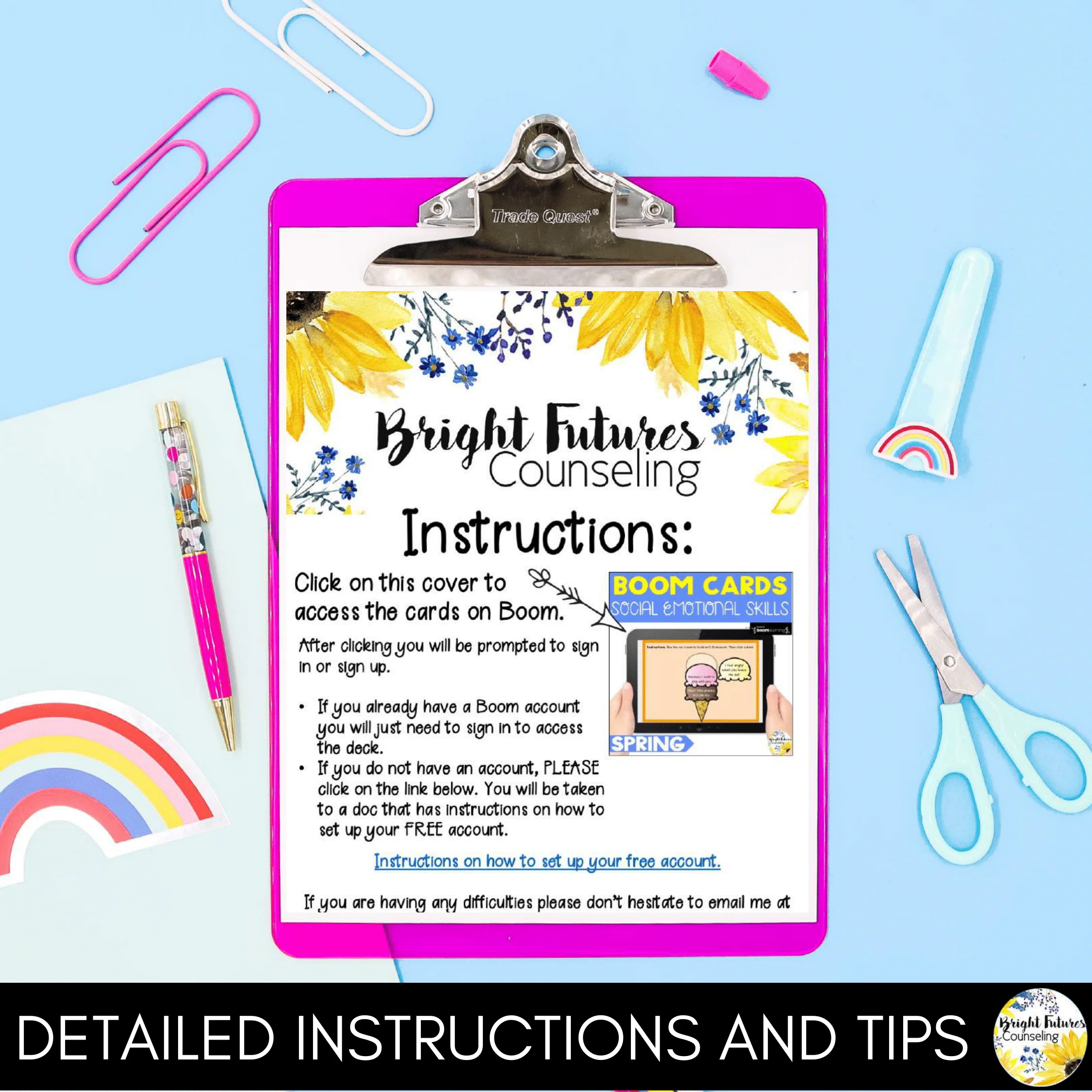 Spring SEL Boom Cards - Digital Social Emotional Learning Activity - Image 11