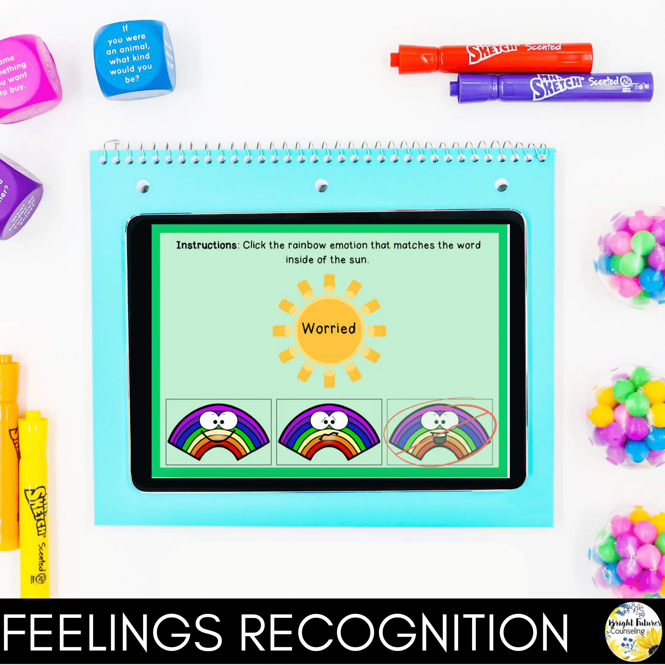 Spring SEL Boom Cards - Digital Social Emotional Learning Activity - Image 4