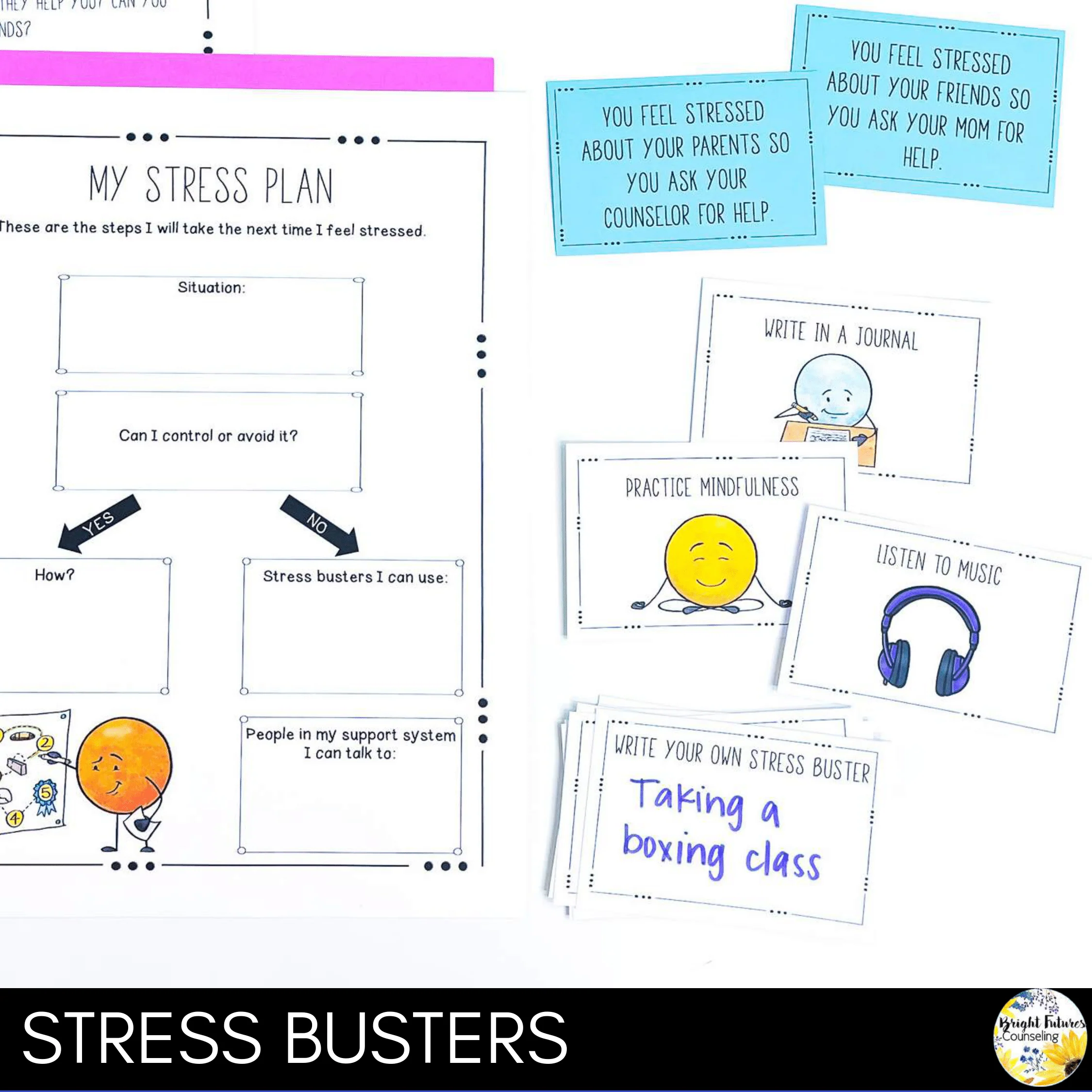 Stress Management and Relief Counseling Group: Stress Busters Coping Strategies - Image 12