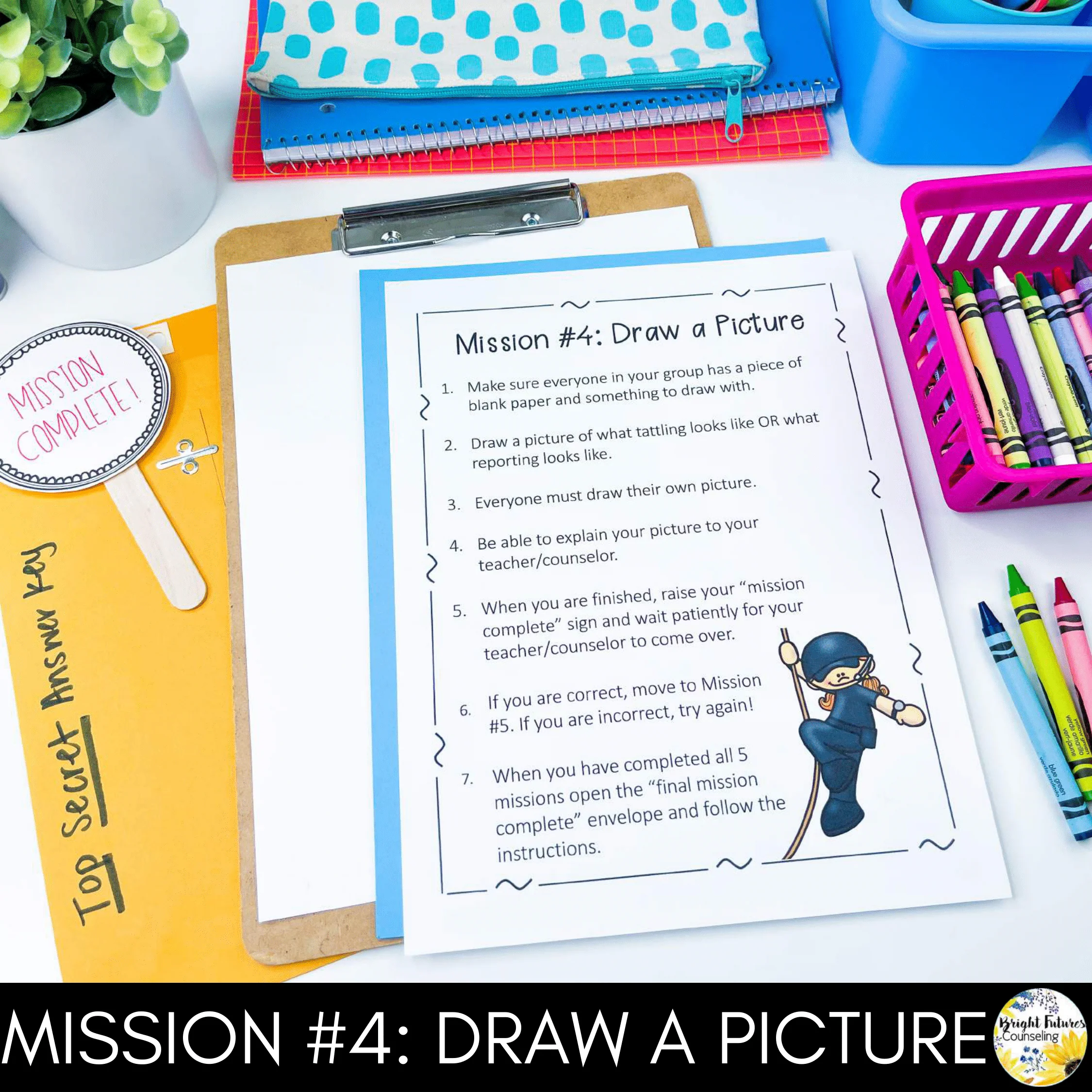 Tattling Vs Reporting Escape Room Guidance Lesson Mission Tattling Vs Reporting - Image 10