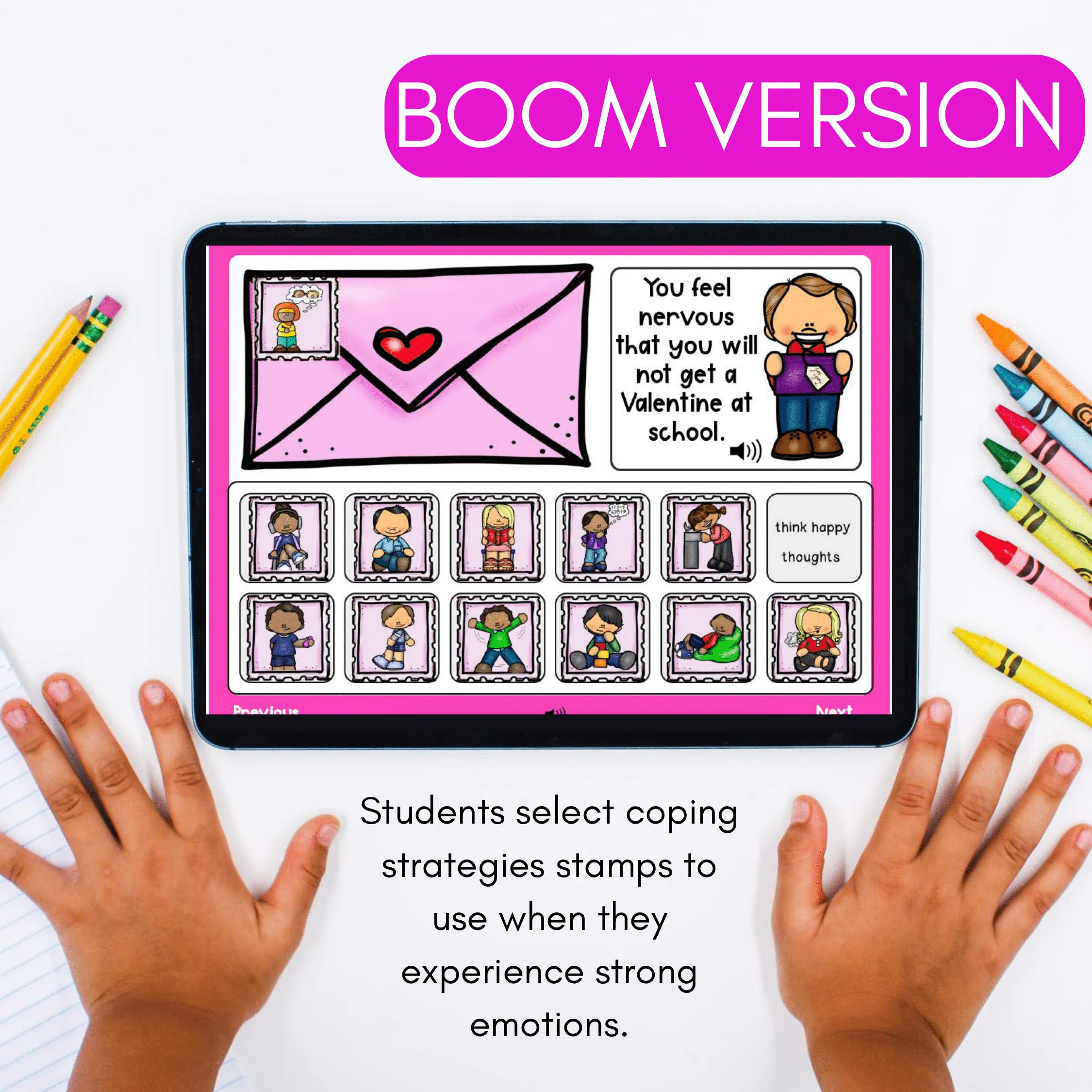 Valentine's Day Activity - Coping Strategies Digital Resource for Valentine's - Image 3