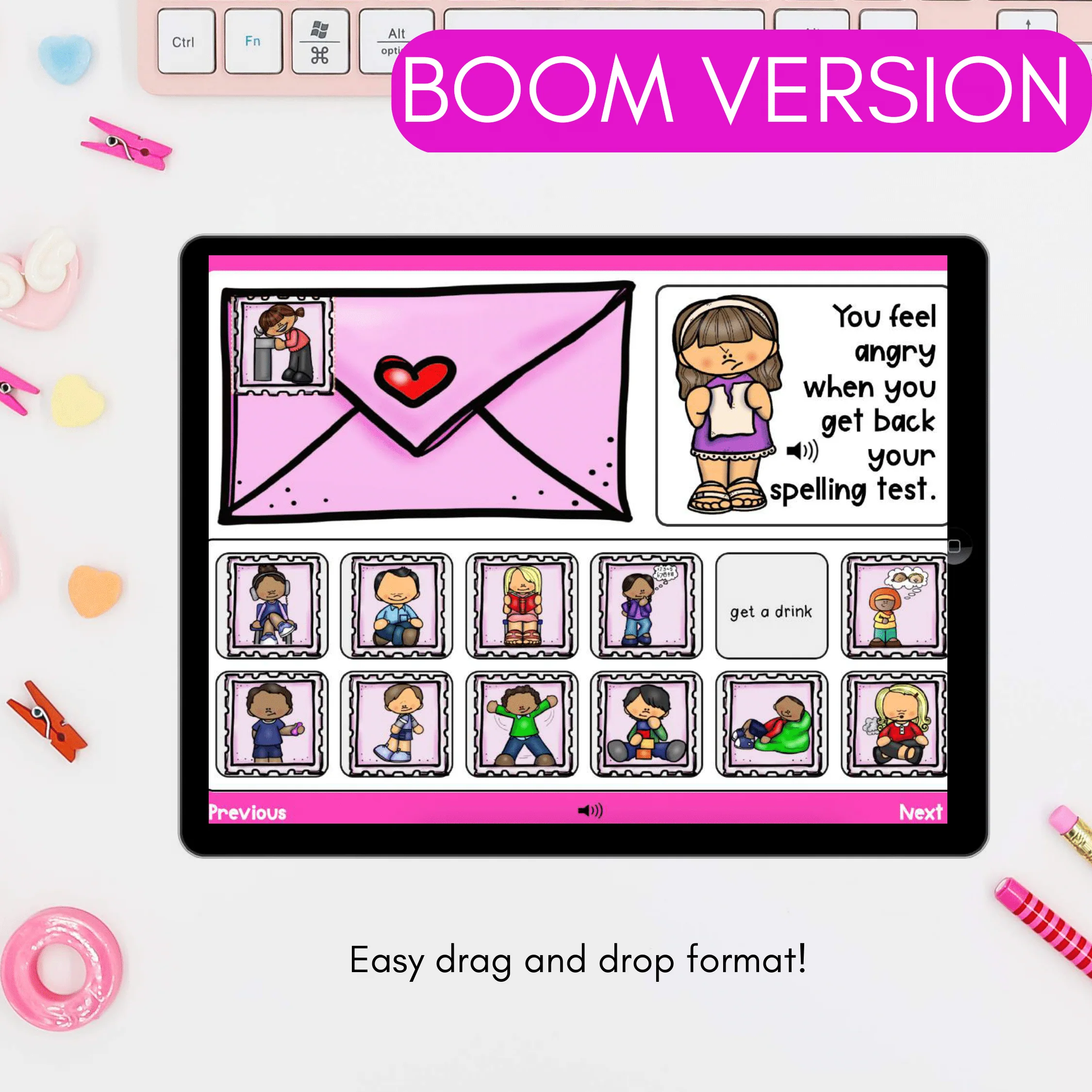 Valentine's Day Activity - Coping Strategies Digital Resource for Valentine's - Image 4