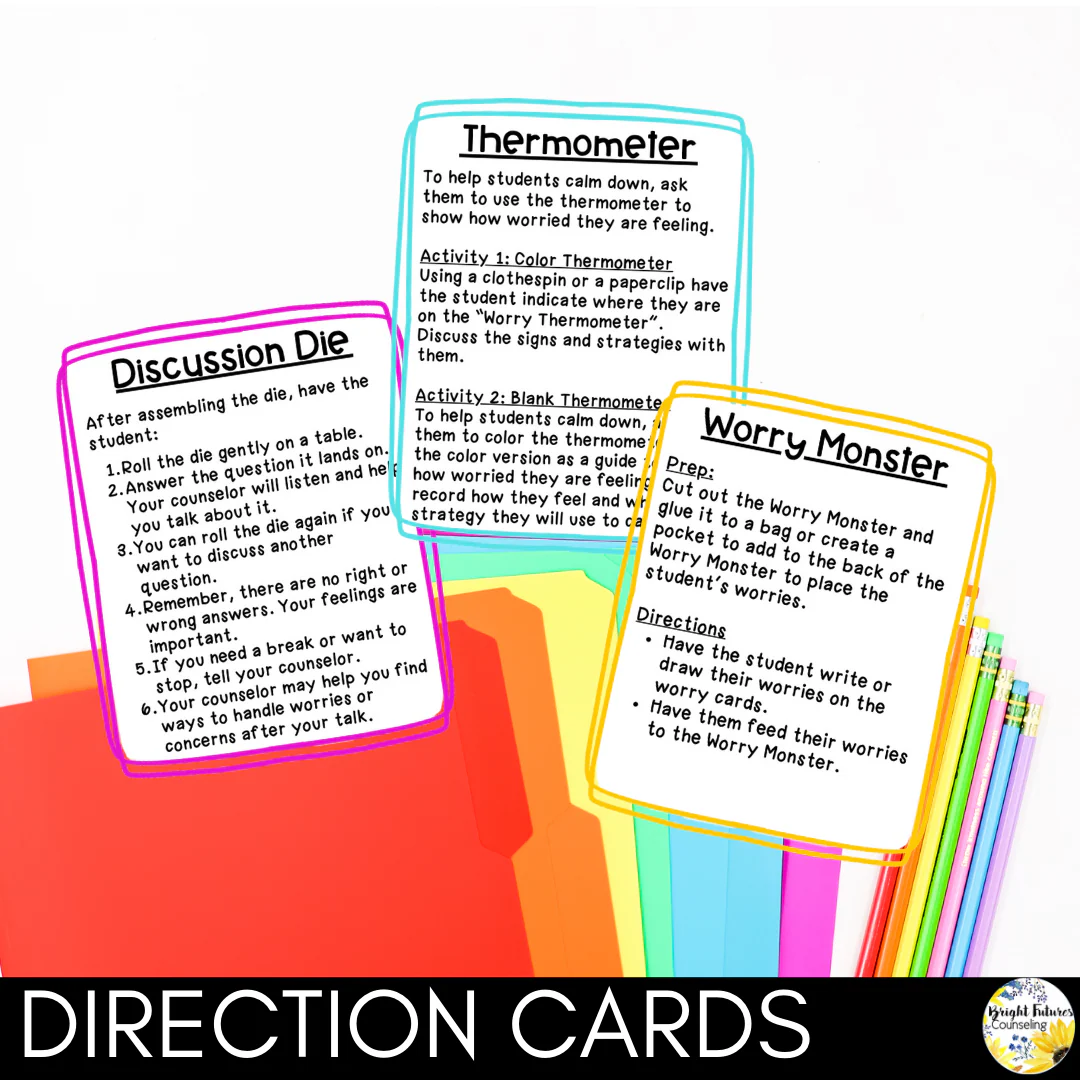 Worry and Anxiety Management - Coping Skills Activities for Primary Grades - Image 5