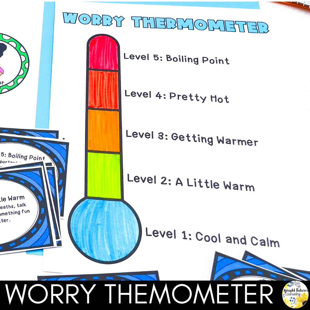Worry and Anxiety Management - Coping Skills Activities for Primary Grades - Image 6