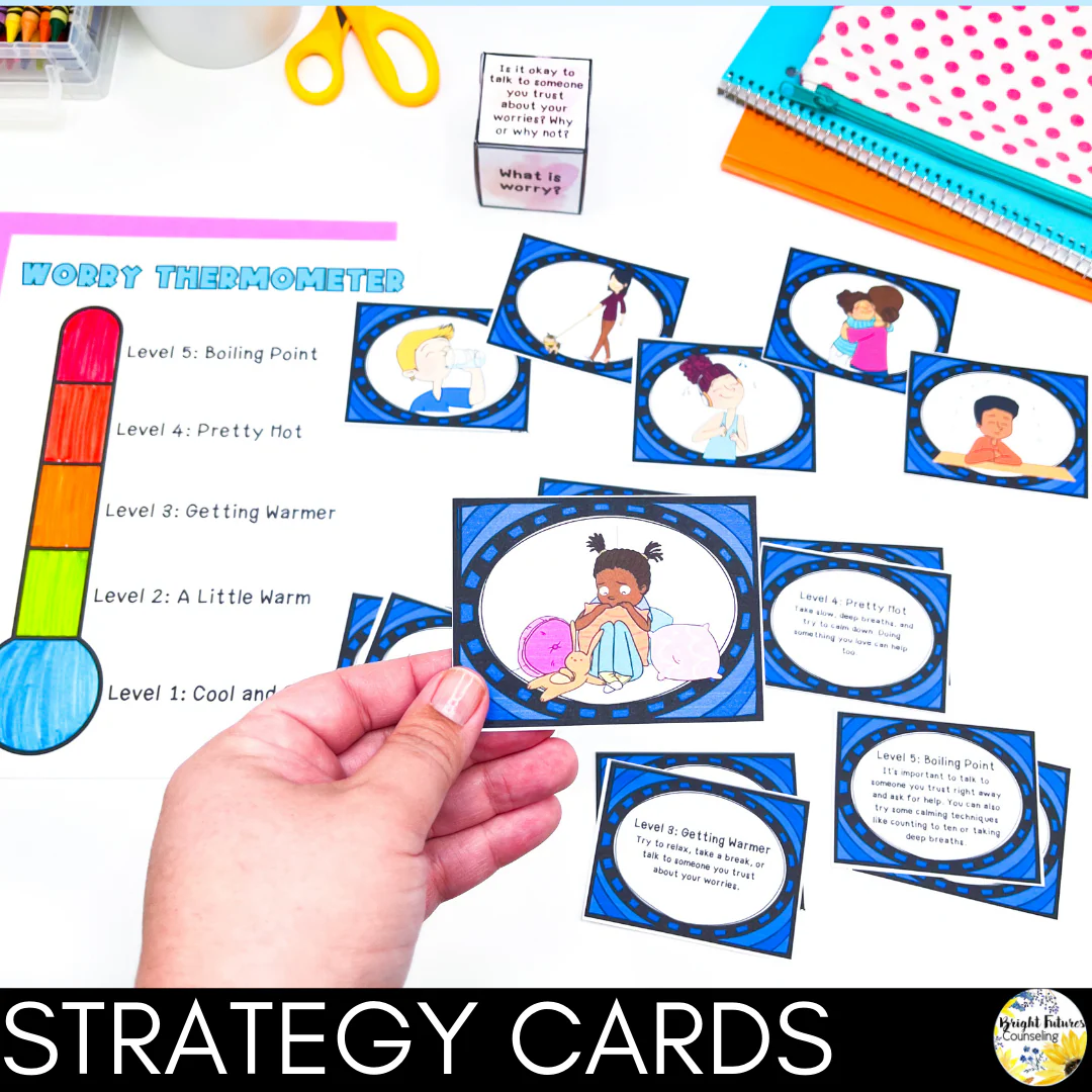 Worry and Anxiety Management - Coping Skills Activities for Primary Grades - Image 8