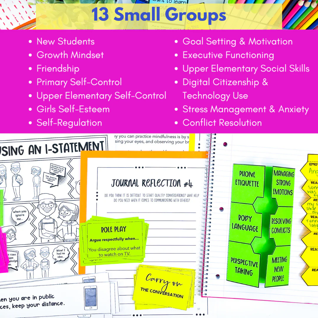 School Counseling Activities for the Year - Elementary Counseling Curriculum Map - Image 10
